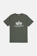 MUŠKARCI - Majice - Alpha Industries majica - Kratki rukavi - Zelena