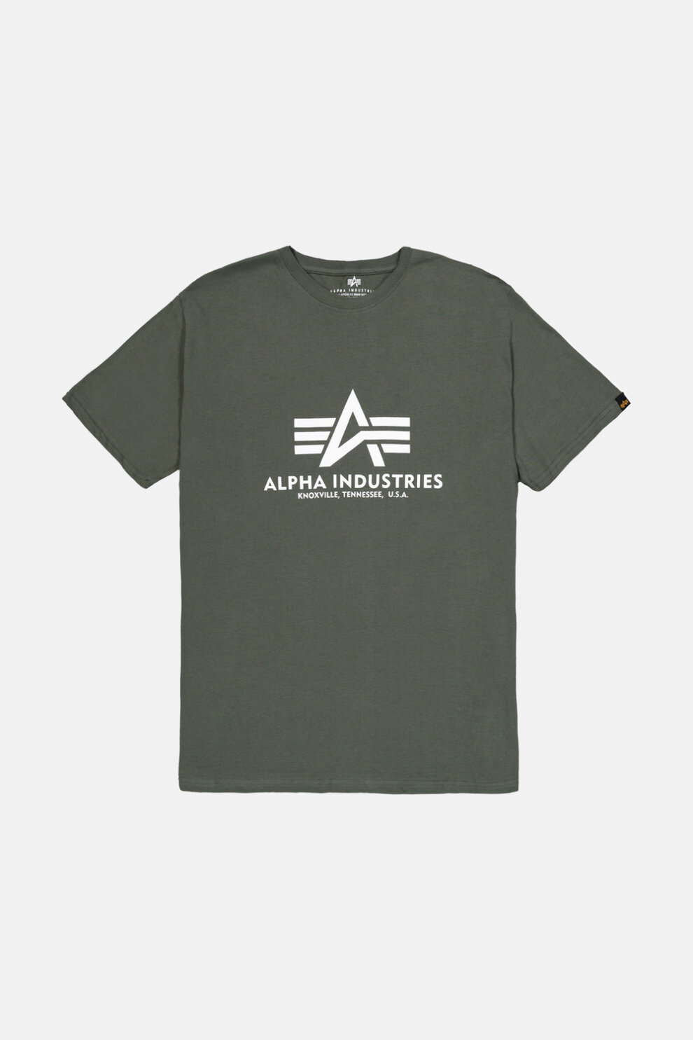 MUŠKARCI - Majice - Alpha Industries majica - Kratki rukavi - Zelena