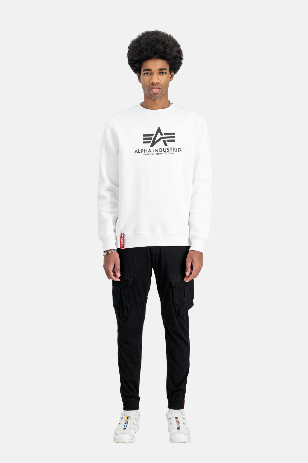 MUŠKARCI - Hlače - Alpha Industries Spy Pant hlače - Duge hlače - Crna