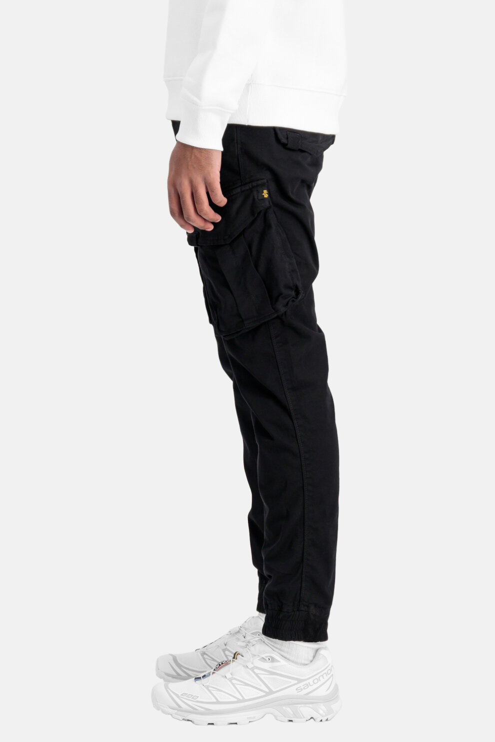 MUŠKARCI - Hlače - Alpha Industries Spy Pant hlače - Duge hlače - Crna