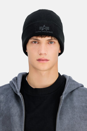 MUŠKARCI - Kape - Alpha Industries kapa - Crna