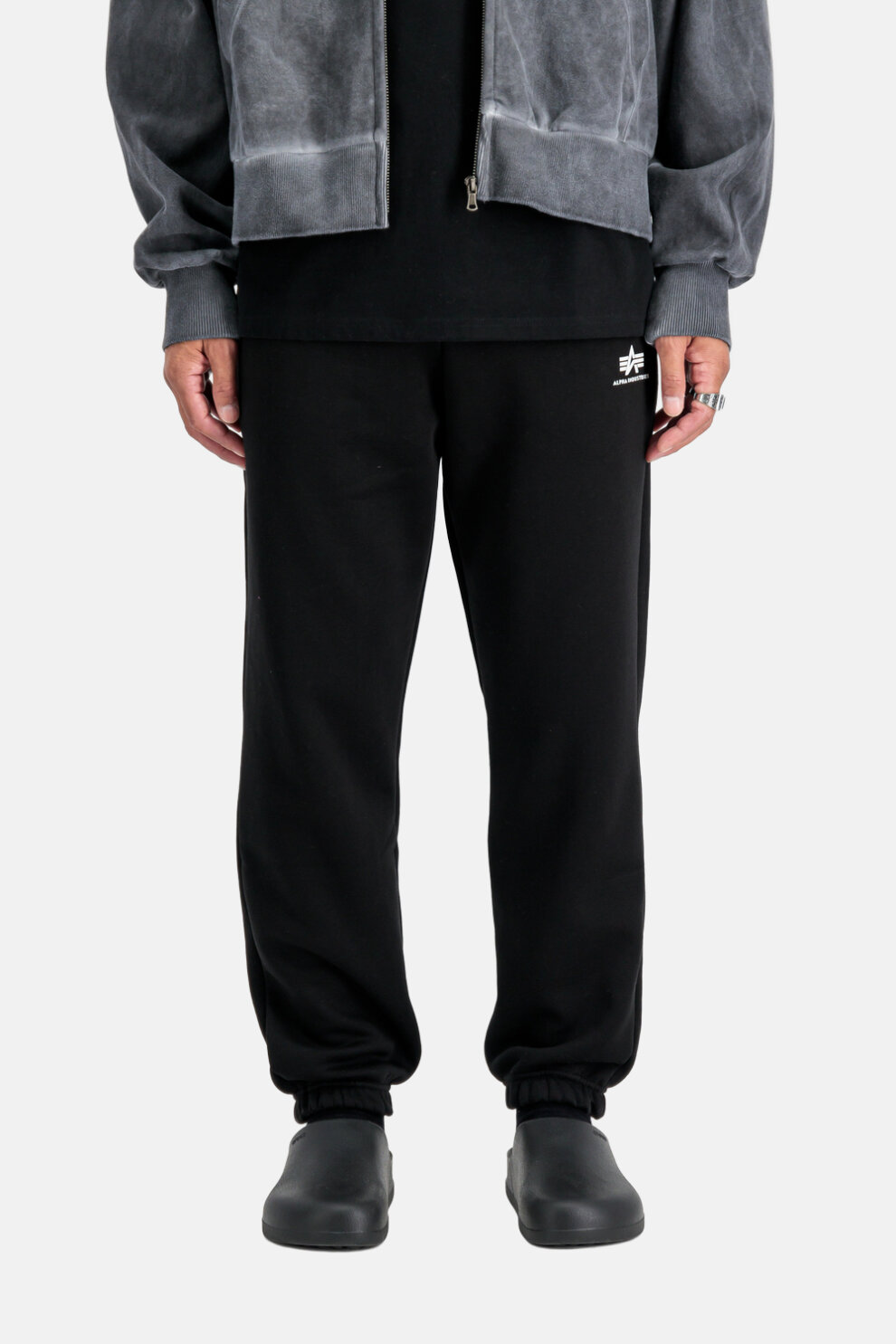 MUŠKARCI - Hlače - Alpha Industries Basic Jogger hlače - Duge hlače - Crna