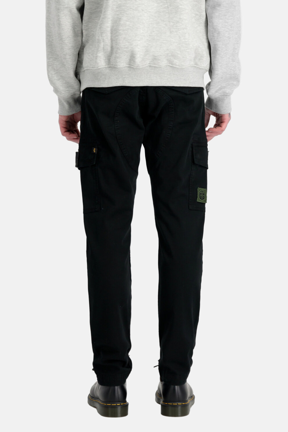MUŠKARCI - Hlače - Alpha Industries cargo hlače - Duge hlače - Crna