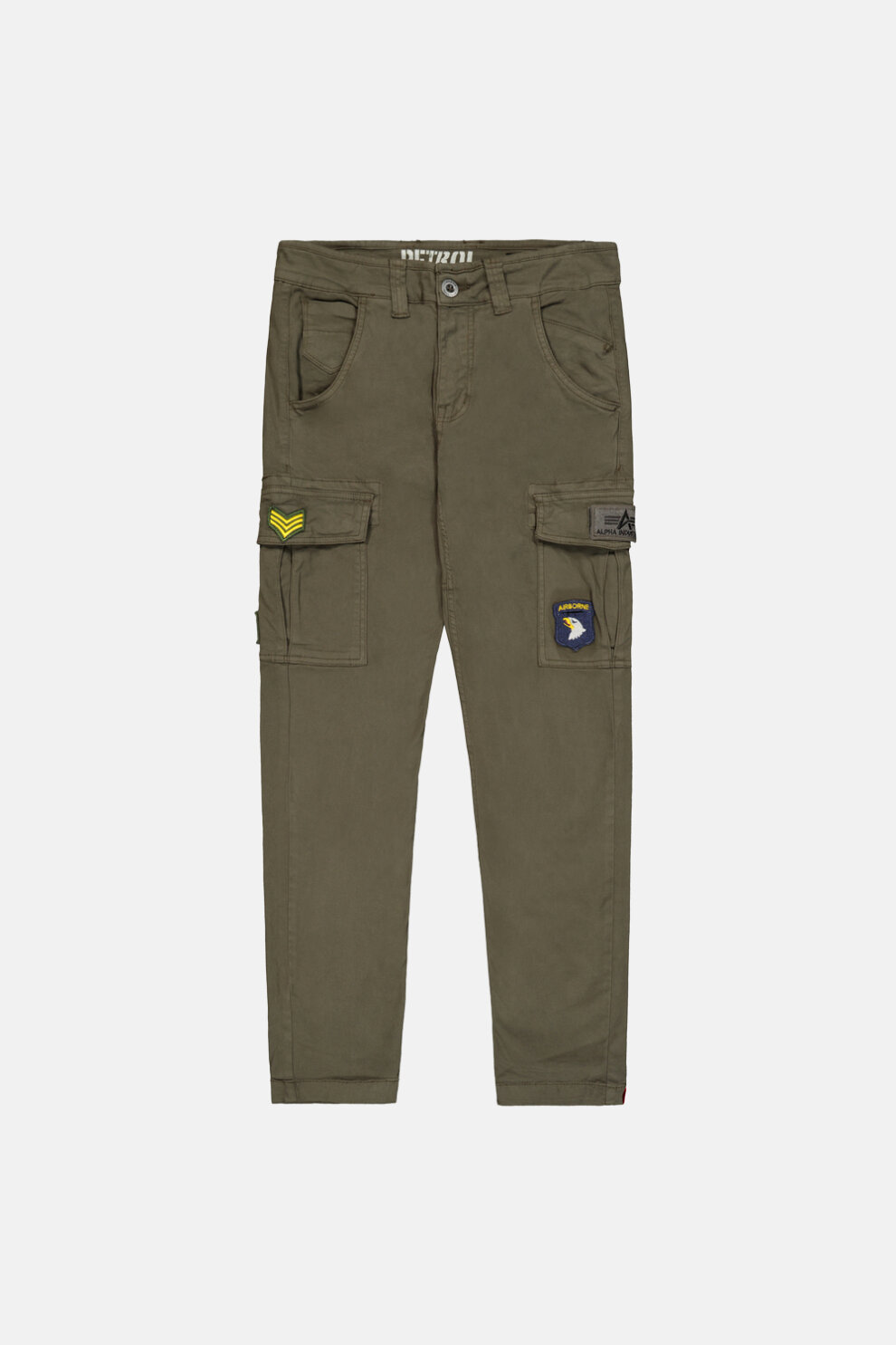 MUŠKARCI - Hlače - Alpha Industries cargo hlače - Duge hlače - Zelena