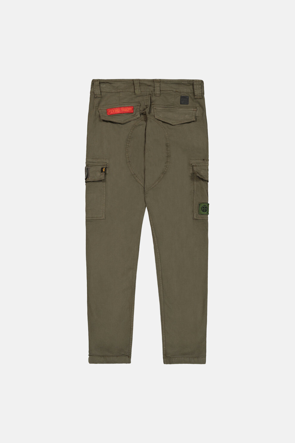 MUŠKARCI - Hlače - Alpha Industries cargo hlače - Duge hlače - Zelena