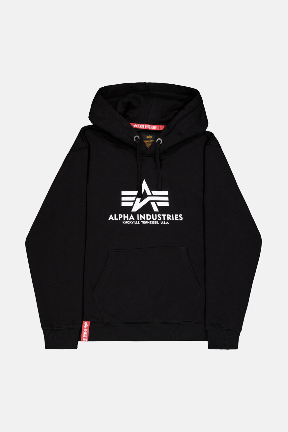 MUŠKARCI - Majice - Alpha Industries Basic majica - Dugi rukavi - Crna