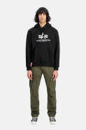 MUŠKARCI - Majice - Alpha Industries Basic majica - Dugi rukavi - Crna