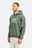 MUŠKARCI - Majice - Alpha Industries Basic majica - Dugi rukavi - Zelena
