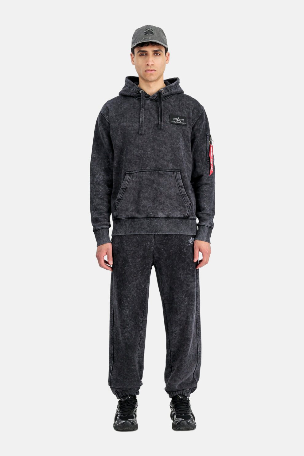MUŠKARCI - Majice - Alpha Industries Vintage majica - Dugi rukavi - Crna