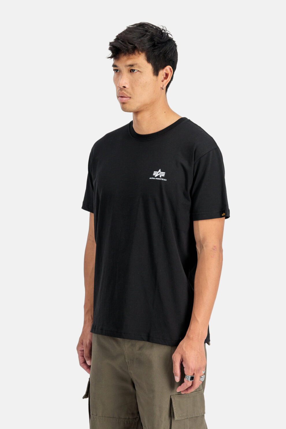 MUŠKARCI - Majice - Alpha Industries majica - Kratki rukavi - Crna