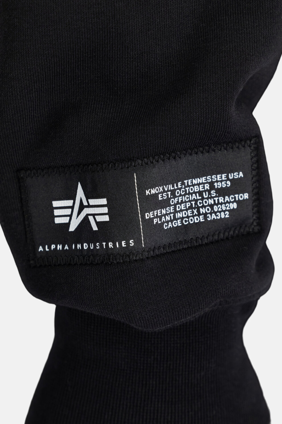 MUŠKARCI - Majice - Alpha Industries majica - Dugi rukavi - Crna
