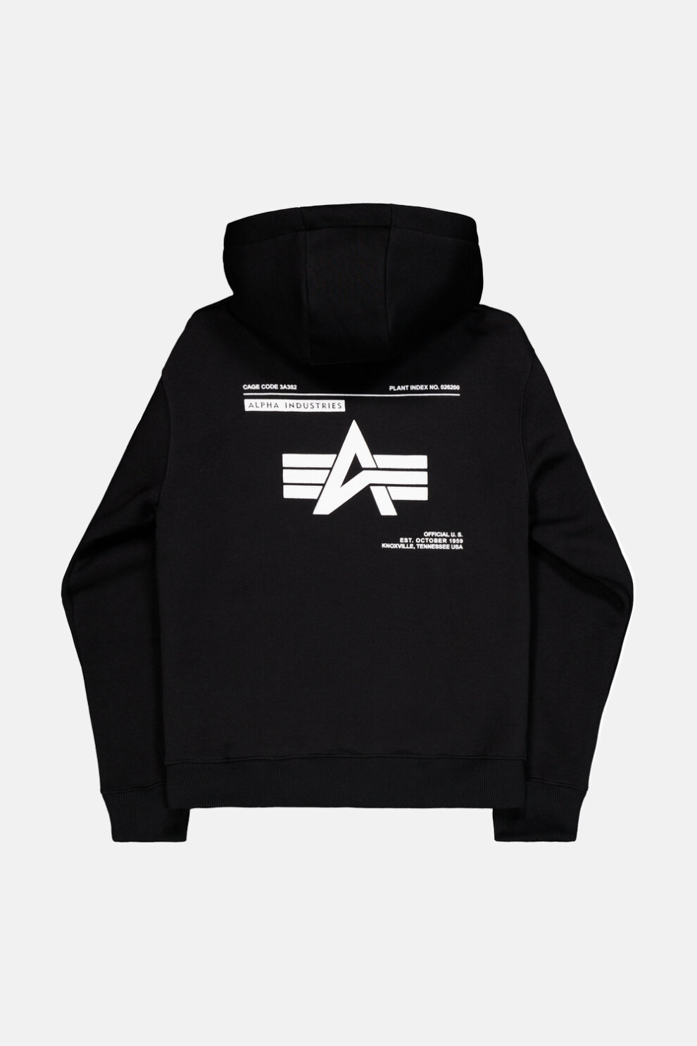 MUŠKARCI - Majice - Alpha Industries majica - Dugi rukavi - Crna