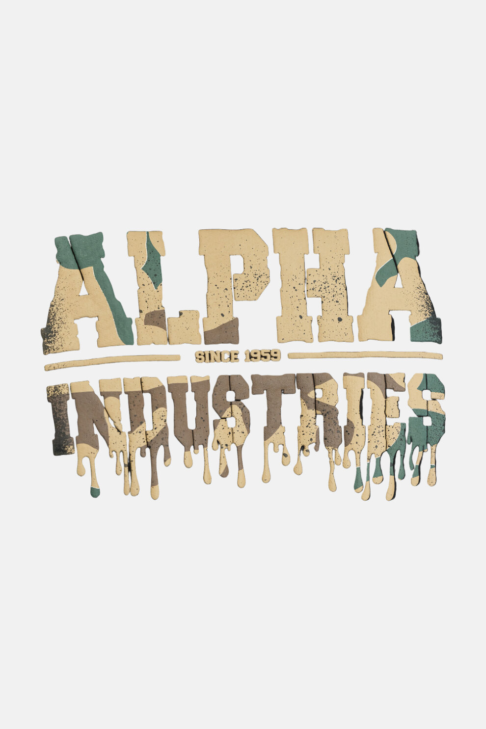 MUŠKARCI - Majice - Alpha Industries majica - Dugi rukavi - Crna