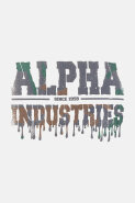 MUŠKARCI - Majice - Alpha Industries majica - Dugi rukavi - Bijela