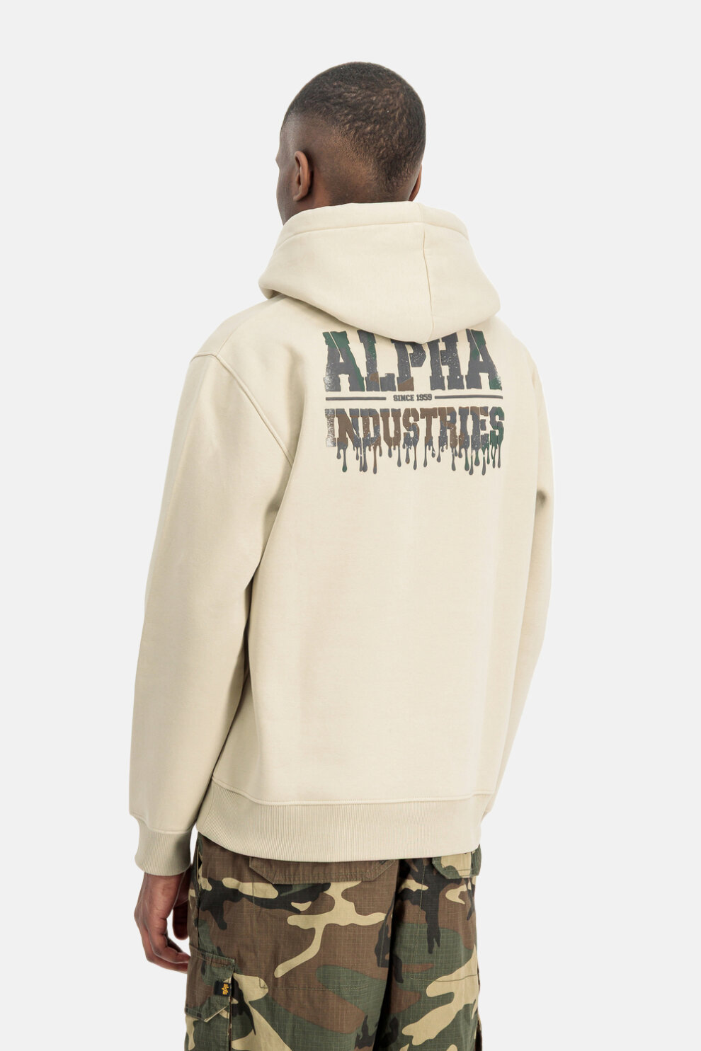 MUŠKARCI - Majice - Alpha Industries majica - Dugi rukavi - Bijela