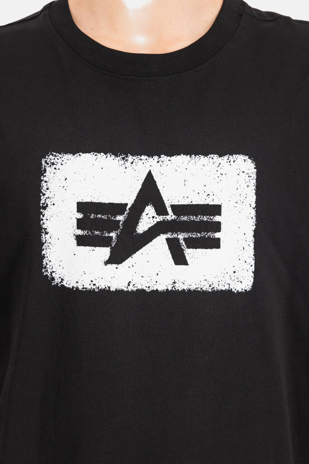 MUŠKARCI - Majice - Alpha Industries majica - Kratki rukavi - Crna