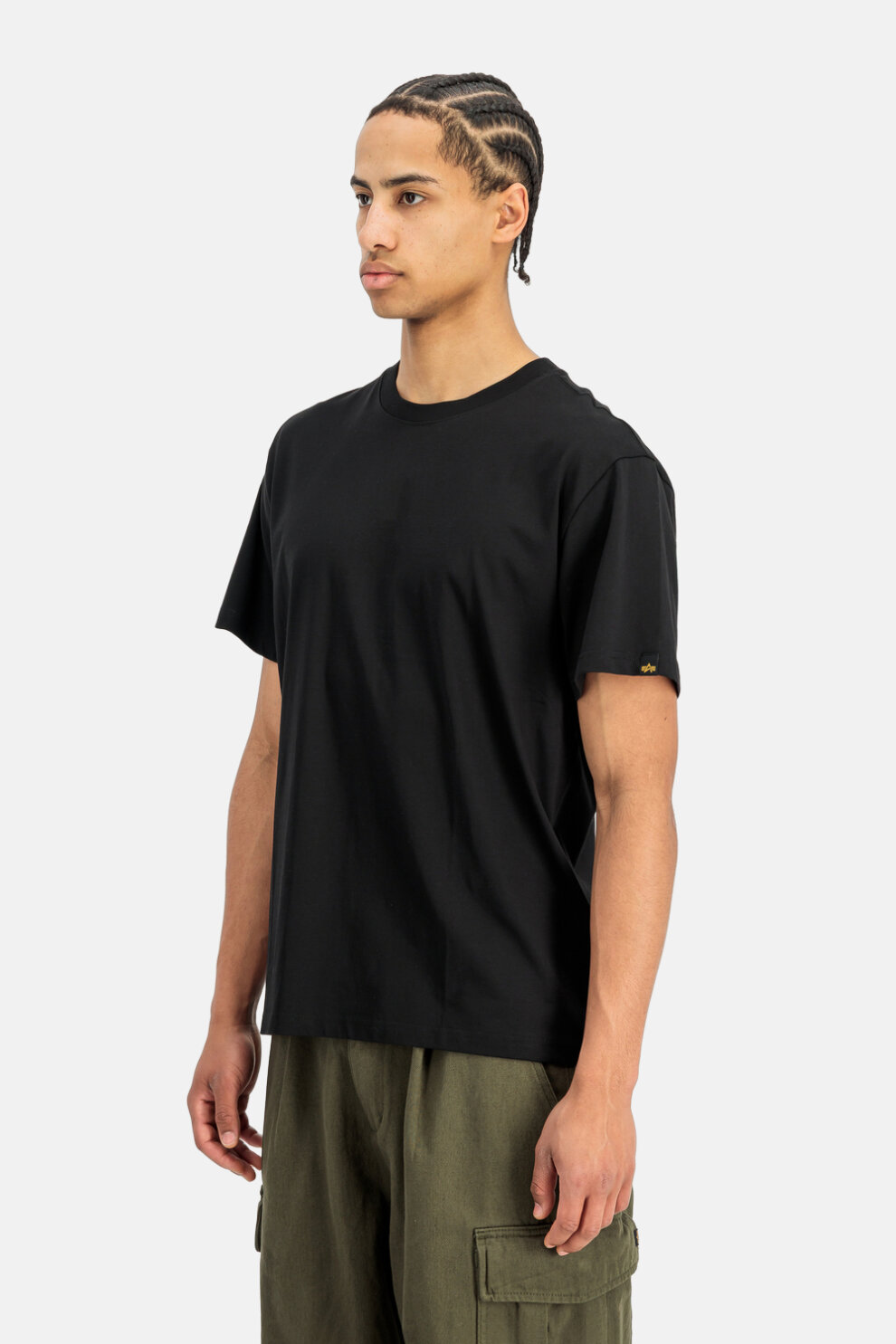 MUŠKARCI - Majice - Alpha Industries majica - Kratki rukavi - Zelena