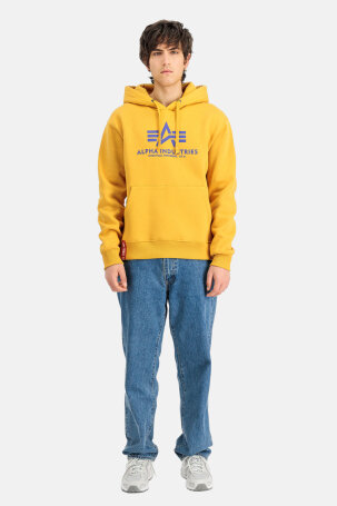 MUŠKARCI - Majice - Alpha Industries Basic majica - Dugi rukavi - Žuta