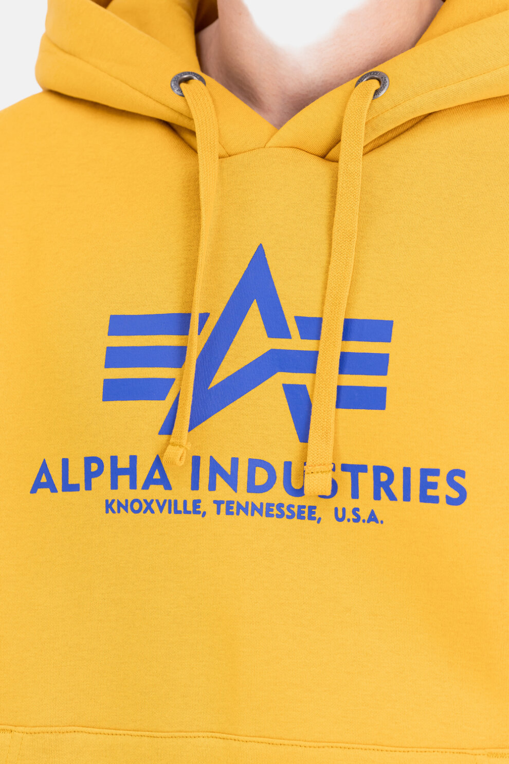 MUŠKARCI - Majice - Alpha Industries Basic majica - Dugi rukavi - Žuta