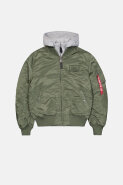 MUŠKARCI - Jakne i kaputi - Alpha Industries MA-1 D-Tec jakna - Jakne - Zelena