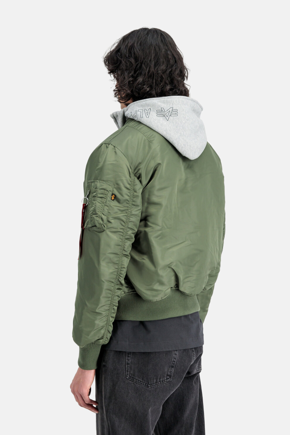 MUŠKARCI - Jakne i kaputi - Alpha Industries MA-1 D-Tec jakna - Jakne - Zelena