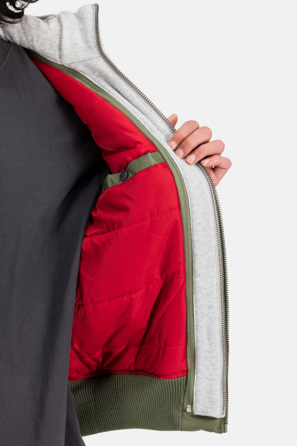 MUŠKARCI - Jakne i kaputi - Alpha Industries MA-1 D-Tec jakna - Jakne - Zelena