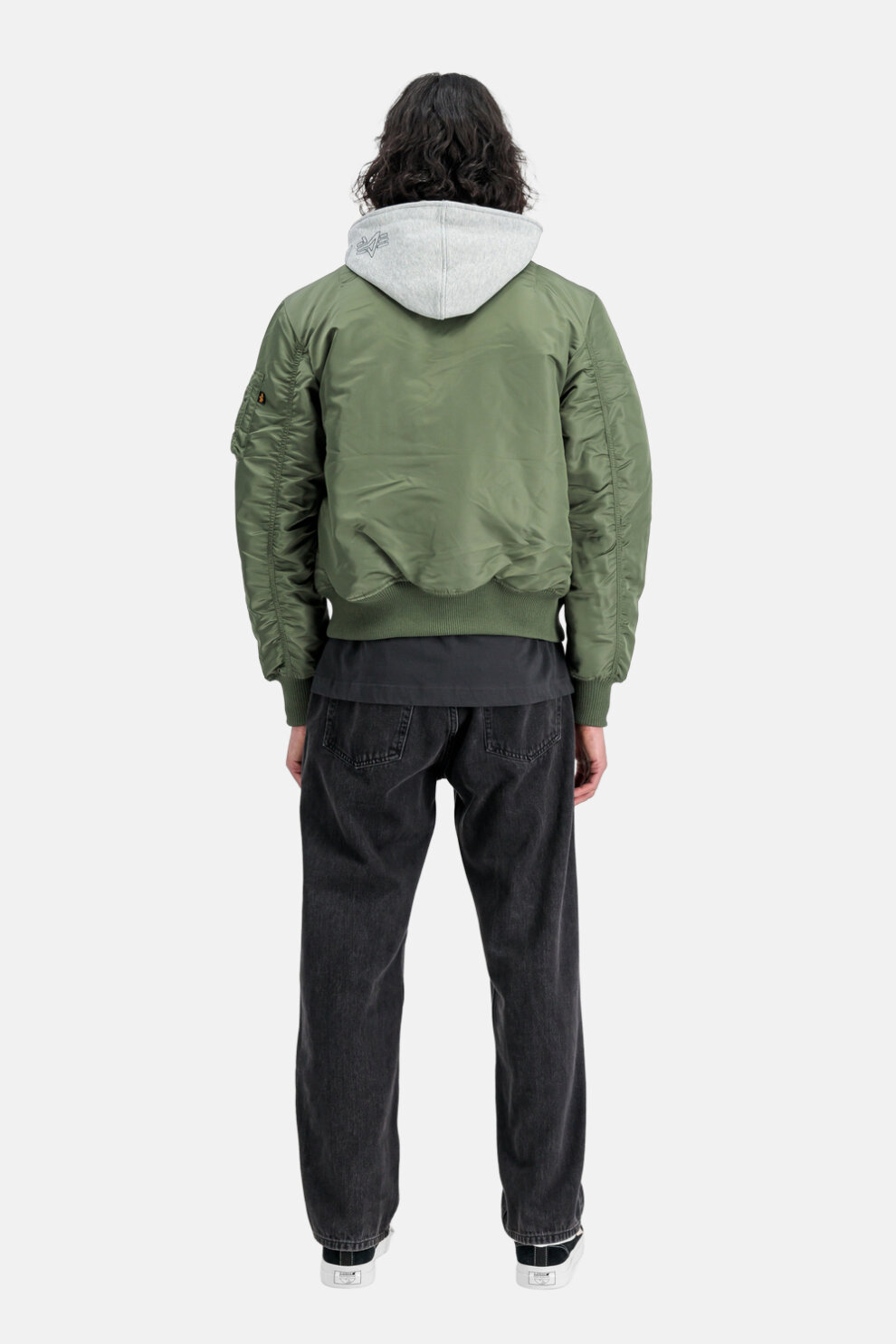 MUŠKARCI - Jakne i kaputi - Alpha Industries MA-1 D-Tec jakna - Jakne - Zelena
