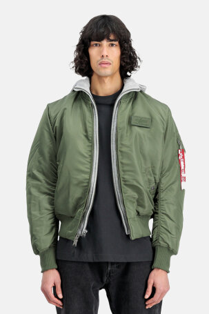 MUŠKARCI - Jakne i kaputi - Alpha Industries MA-1 D-Tec jakna - Jakne - Zelena
