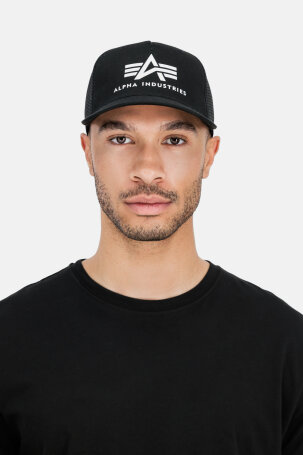 MUŠKARCI - Kape - Alpha Industries šilterica - Crna