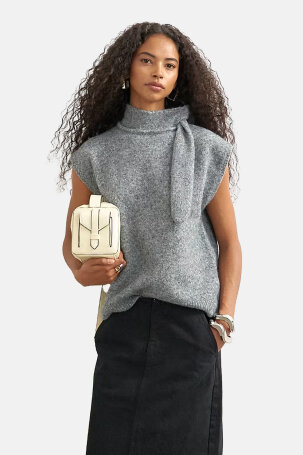 ŽENE - Jakne i kaputi - Topshop Tscassi vesta - Prsluci - Siva