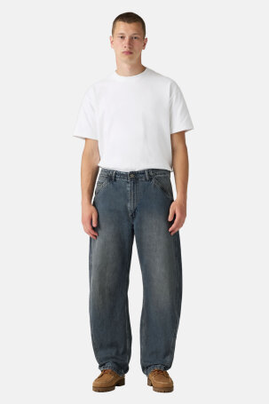 MUŠKARCI - Traperice - Levi's BAGGY BARREL traperice - Plava - Straight