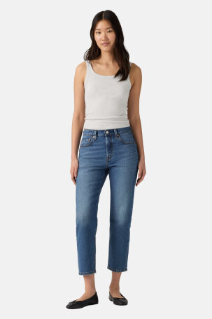 ŽENE - Traperice - Levi's 501 Crop traperice - Plava - Straight
