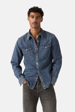 MUŠKARCI - Košulje - Levi's Barstow košulja - Dugi rukavi - Plava