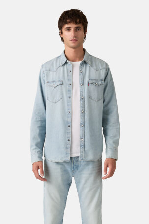 MUŠKARCI - Košulje - Levi's Barstow košulja - Dugi rukavi - Plava