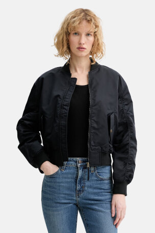 ŽENE - Jakne i kaputi - Levi's Scout Western Bomber jakna - Jakne - Crna