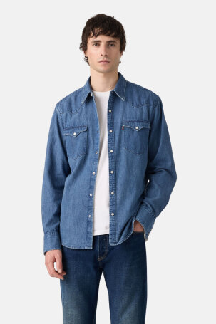 MUŠKARCI - Košulje - Levi's Barstow košulja - Dugi rukavi - Plava