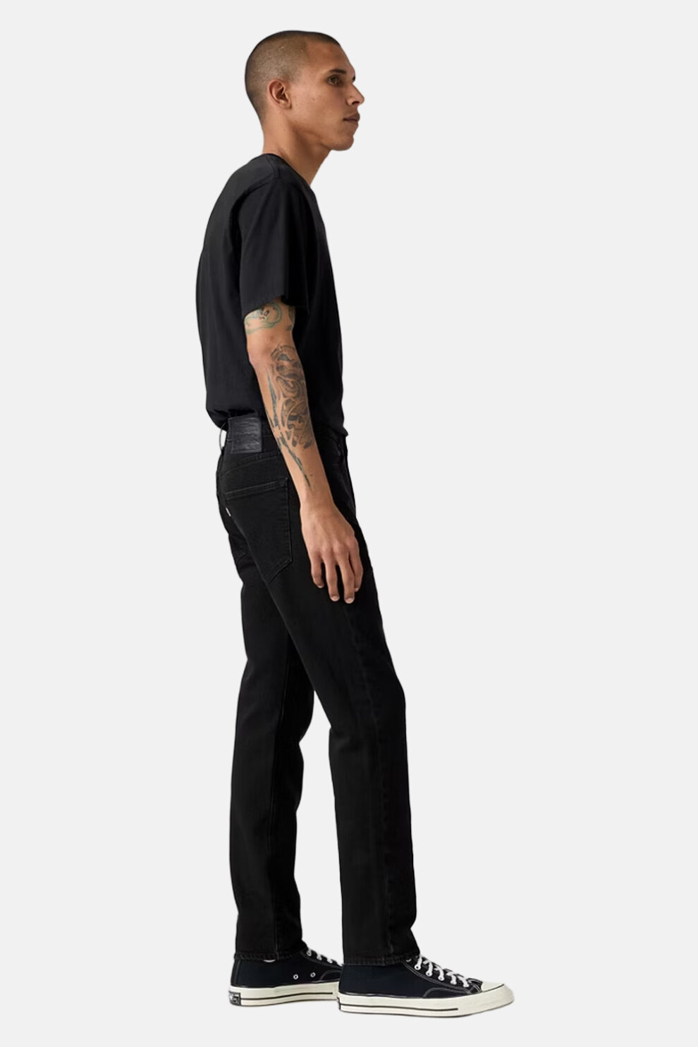 MUŠKARCI - Traperice - Levi's 502 traperice - Crna - Straight