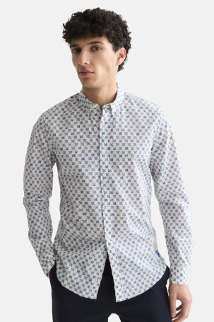 MUŠKARCI - Košulje - Scotch & Soda košulja - Dugi rukavi - Plava