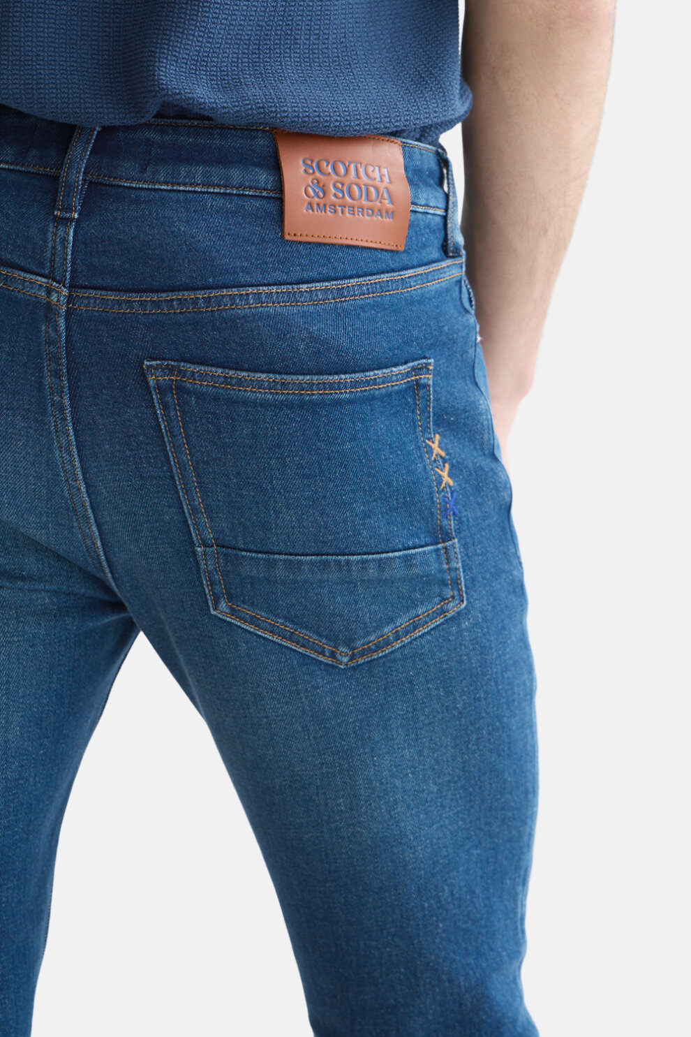 MUŠKARCI - Traperice - Scotch & Soda Skim traperice - Plava - Skinny
