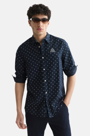 MUŠKARCI - Košulje - Scotch & Soda košulja - Dugi rukavi - Plava
