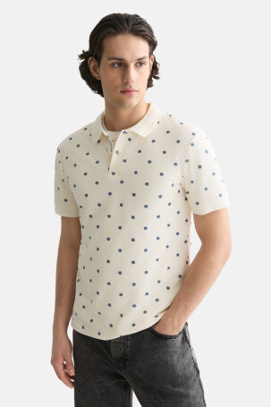 MUŠKARCI - Majice - Scotch & Soda polo majica - Kratki rukavi - Bijela