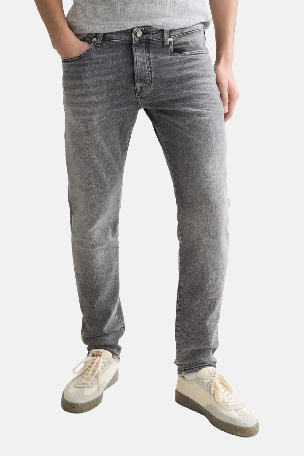 MUŠKARCI - Traperice - Scotch & Soda Ralston traperice - Siva - Slim