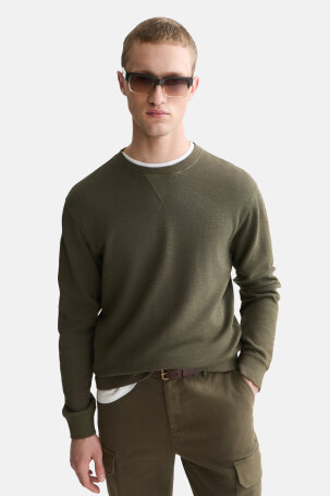 MUŠKARCI - Majice - Scotch & Soda vesta - Dugi rukavi - Zelena