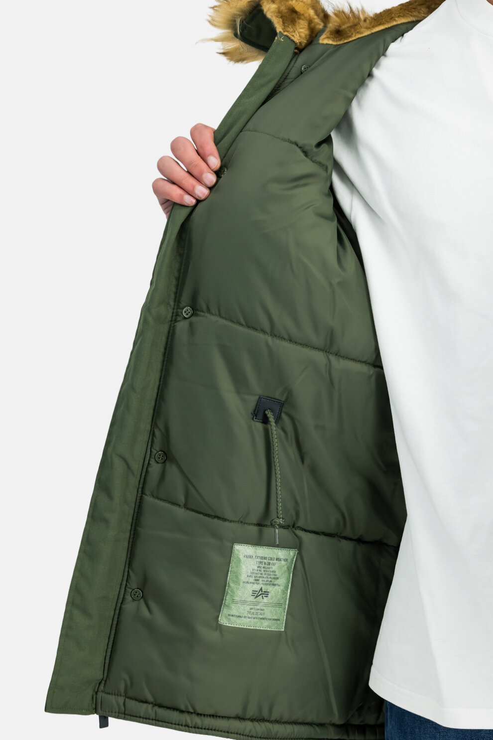 MUŠKARCI - Jakne i kaputi - Alpha Industries Polar Jacket jakna - Jakne - Zelena