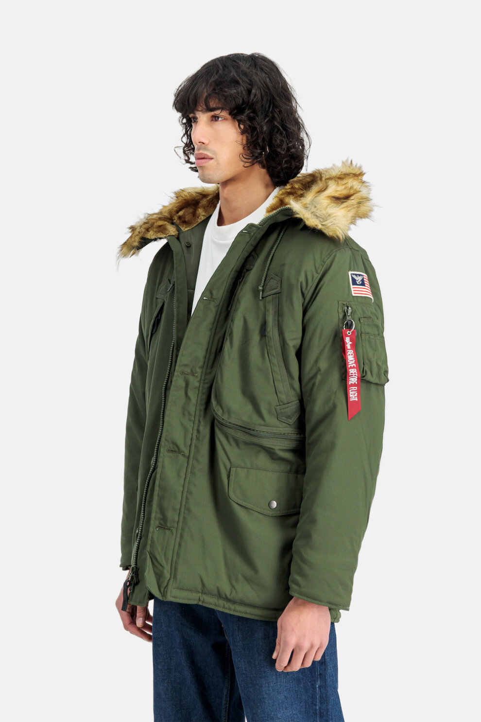 MUŠKARCI - Jakne i kaputi - Alpha Industries Polar Jacket jakna - Jakne - Zelena