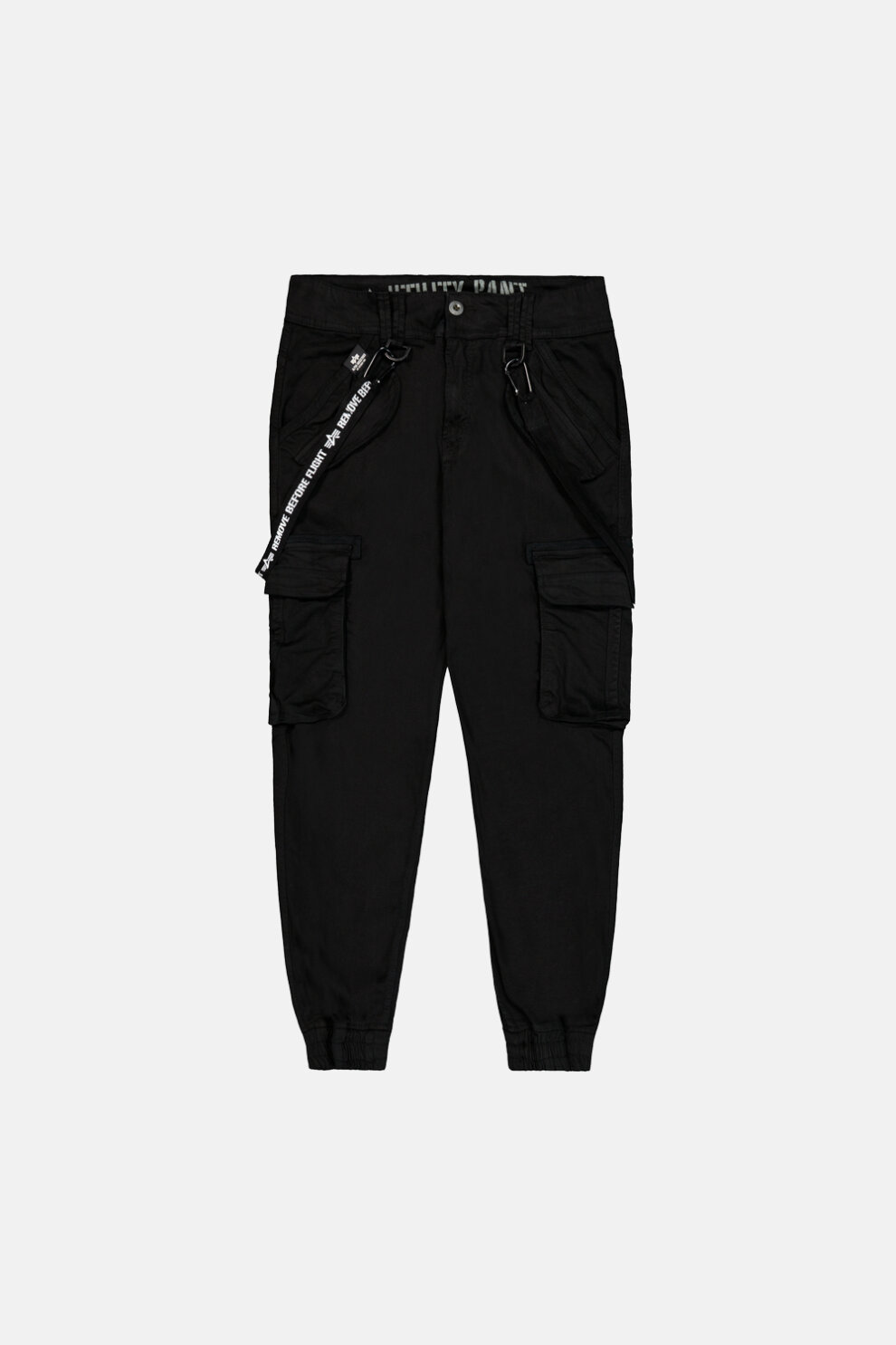 MUŠKARCI - Hlače - Alpha Industries Utility Pant hlače - Duge hlače - Crna