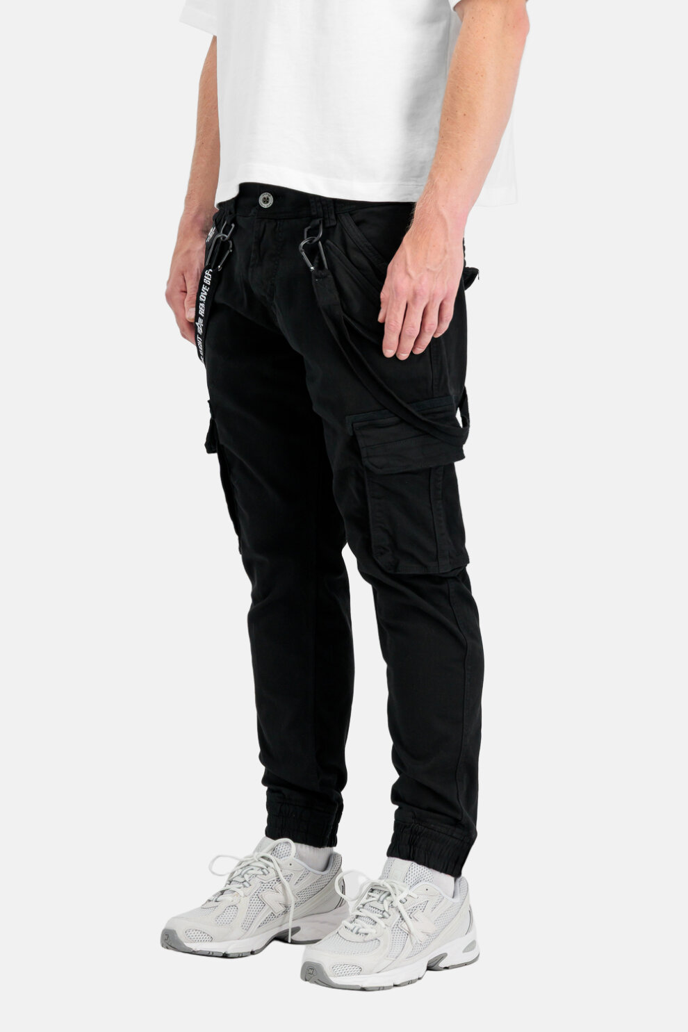 MUŠKARCI - Hlače - Alpha Industries Utility Pant hlače - Duge hlače - Crna