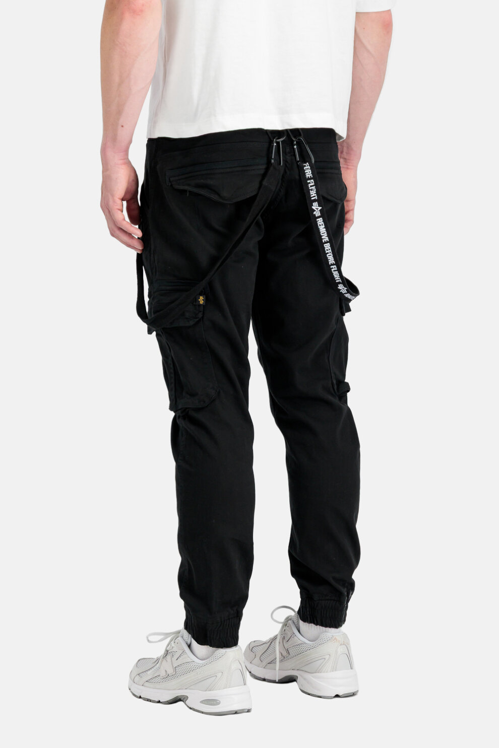 MUŠKARCI - Hlače - Alpha Industries Utility Pant hlače - Duge hlače - Crna