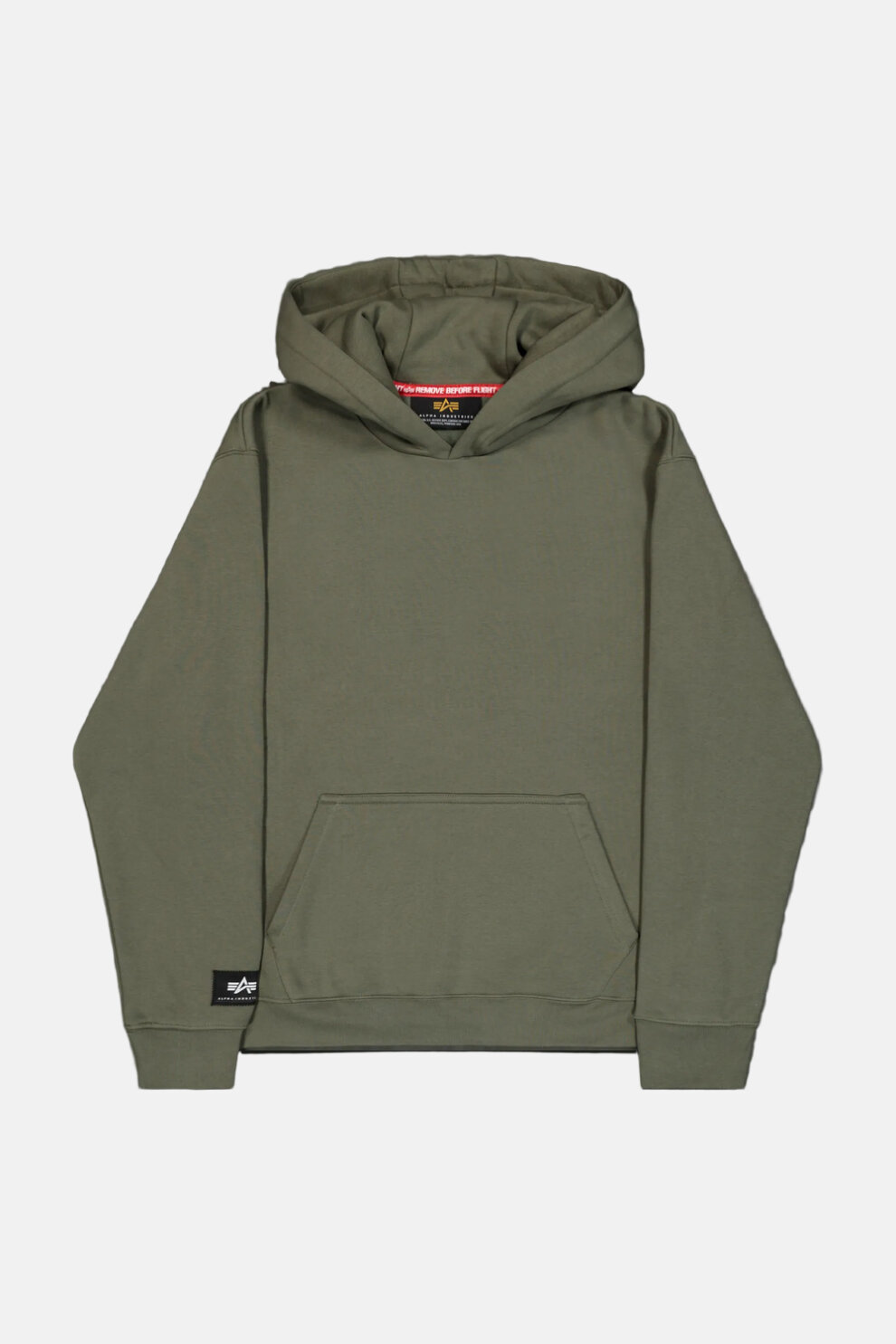 MUŠKARCI - Majice - Alpha Industries Hoodie majica - Dugi rukavi - Zelena