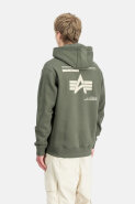 MUŠKARCI - Majice - Alpha Industries Hoodie majica - Dugi rukavi - Zelena